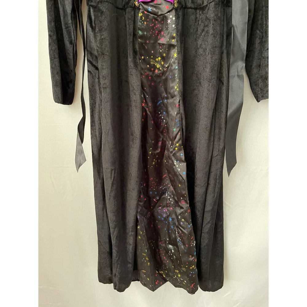 Hyde & Eek kid Adaptive Design Witch Cosmic Colored Star Dress Halloween Costume - Picture 4 of 11